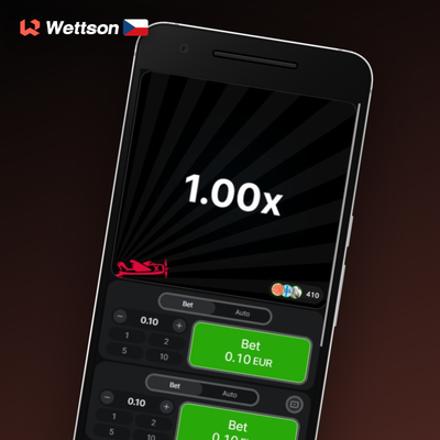 Funkce dual bet v Aviator game Wettson Kasino – dvě sázky v jednom kole