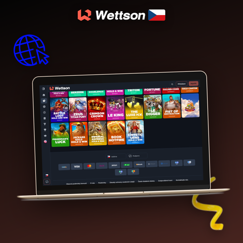Wettson Kasino na počítači – desktopový klient na notebooku a stolním PC