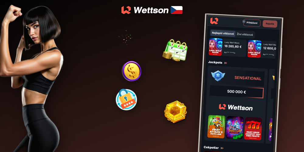 Wettson Kasino app na dvou telefonech – sázení i kasino vždy po ruce