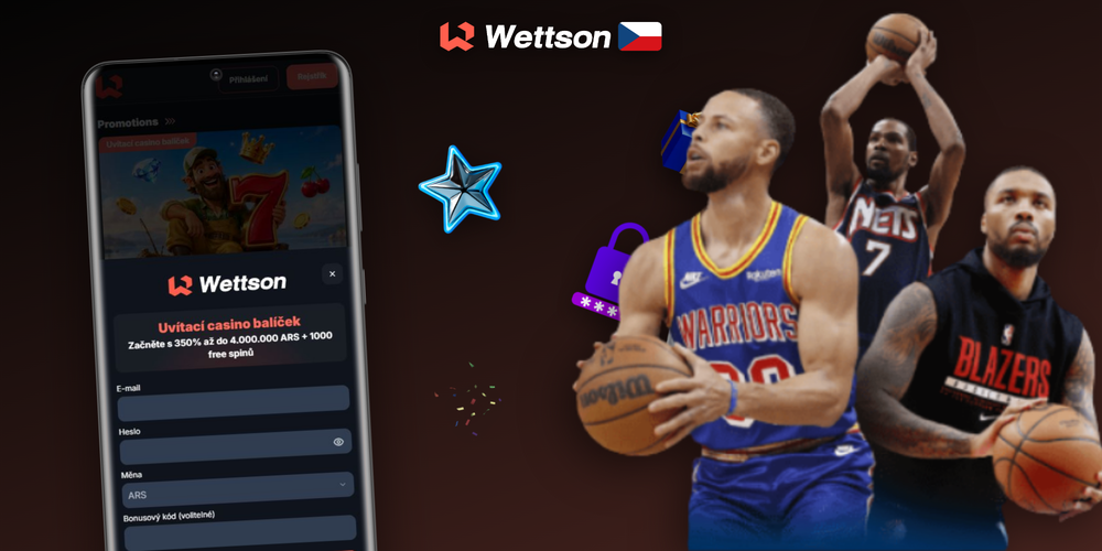 Wettson Kasino způsoby registrace – e-mail, telefon a sociální sítě vedle sebe